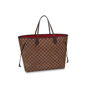 Authentic neverfull MM ebene damier